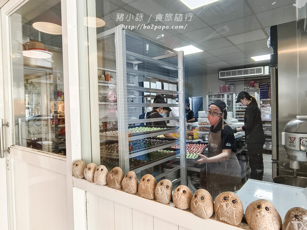 高雄岡山Wowの店貓頭鷹咖啡廳!必吃招牌法式緞帶可頌,北歐風情優雅午茶體驗。