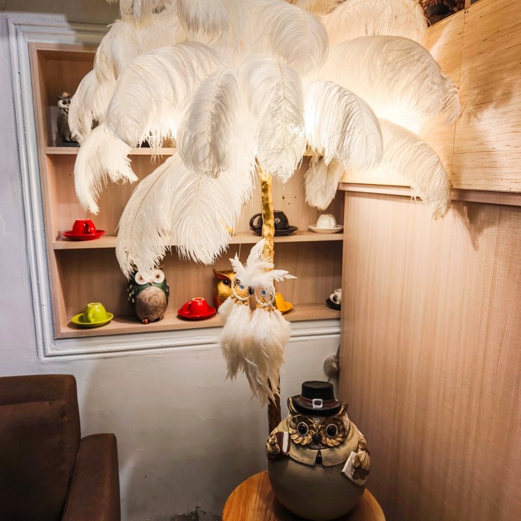 高雄岡山Wowの店貓頭鷹咖啡廳!必吃招牌法式緞帶可頌,北歐風情優雅午茶體驗。