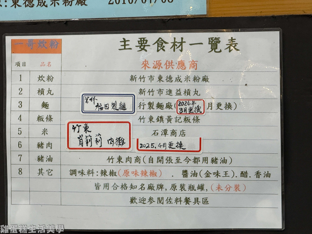 【新竹食記】一哥炊粉 - 食材來源嚴密把關，山友們最愛的客家