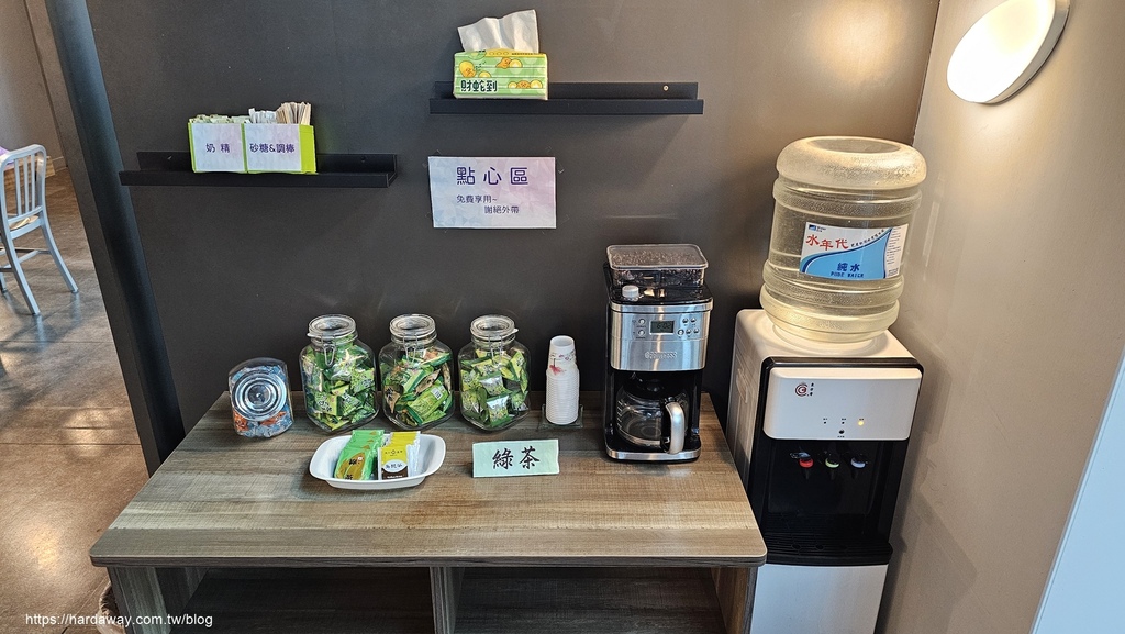 友愛礁溪溫泉飯店點心區