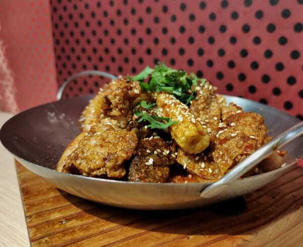 新竹光復本舖 乾鍋麻辣過癮 × 內用自助吧吃到飽 × 冰粉清