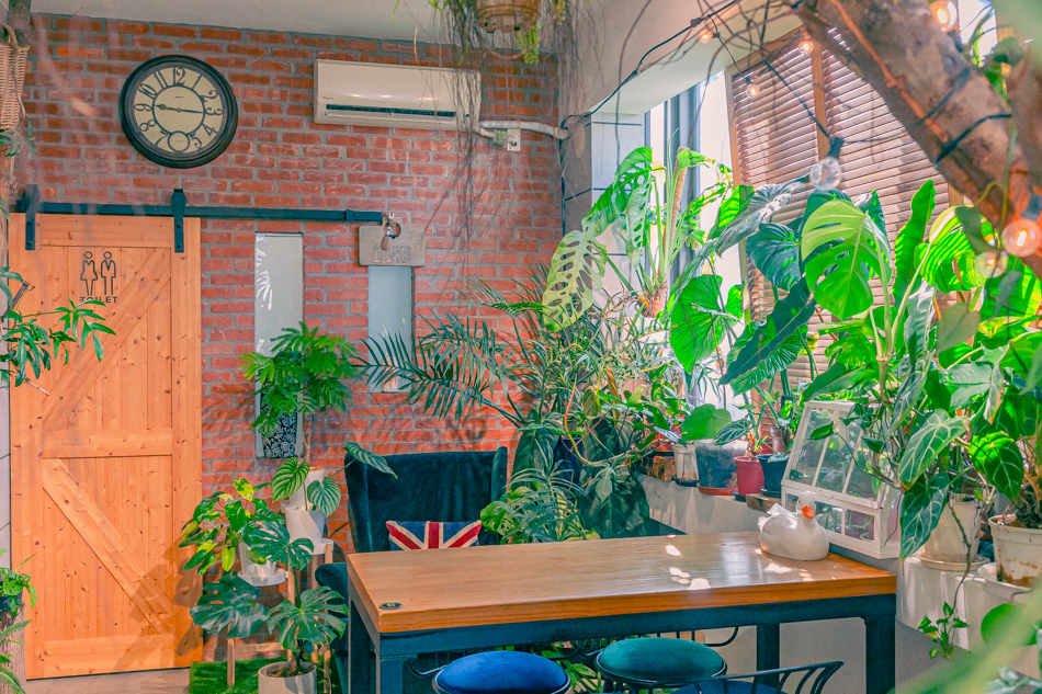 高雄市鹽埕區假日必訪高雄駁二親子咖啡廳,在叢林風格中近距離觀賞可愛柯爾鴨,無低消限制享用人氣造型馬卡龍