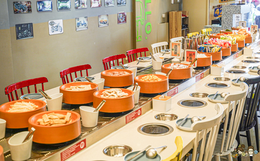 高雄最超值的得閒小聚 鍋來轉 鍋物湯品，旋轉鍋物 + 熟食熱炒 無限放題350元起 X 旋轉鍋物推薦 - 跟著尼力吃喝玩樂＆親子生活