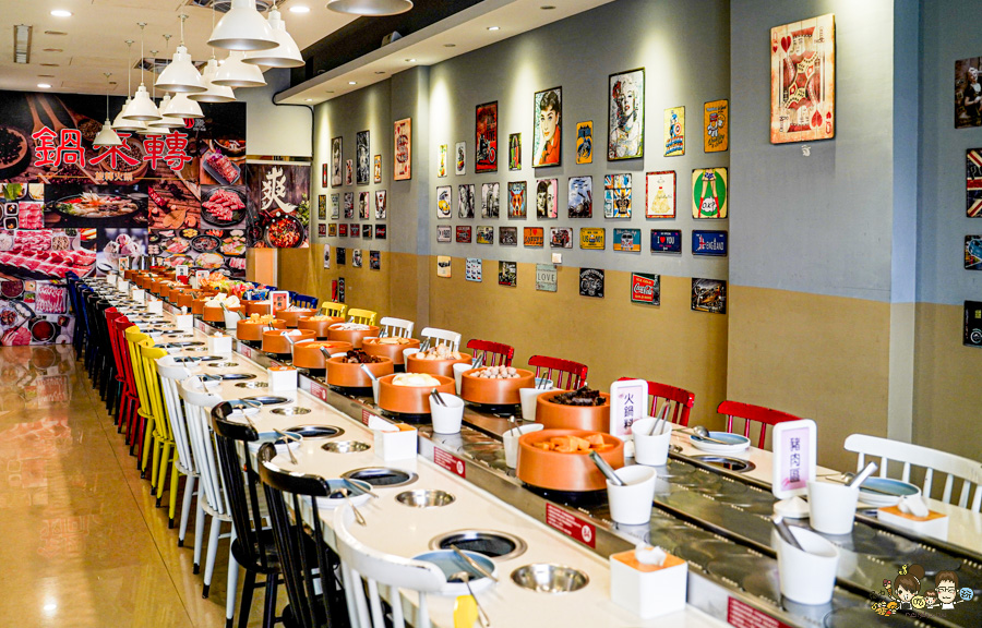 高雄最超值的得閒小聚 鍋來轉 鍋物湯品，旋轉鍋物 + 熟食熱炒 無限放題350元起 X 旋轉鍋物推薦 - 跟著尼力吃喝玩樂＆親子生活