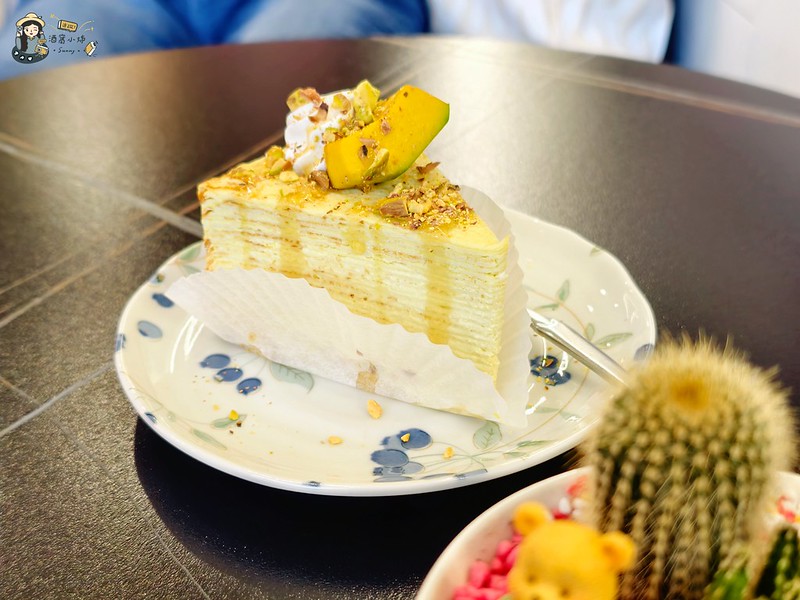 嘉義故宮南院美食推薦!未嚐甜點咖啡廳蜂蜜酪梨千層蛋糕,嘉義下午茶必吃。