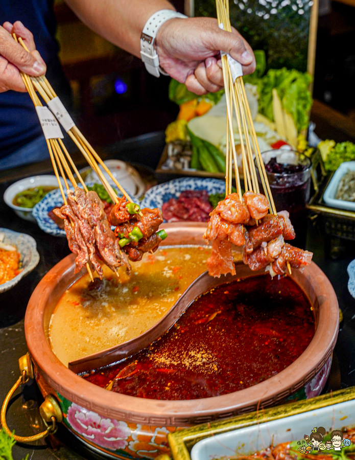 全台首間太古里成都串串麻辣鍋,道地成都風味、唐文化沈浸式空間體驗 X 穿越唐朝吃火鍋、麻辣與唐文化的交融 - 跟著尼力吃喝玩樂&親子生活