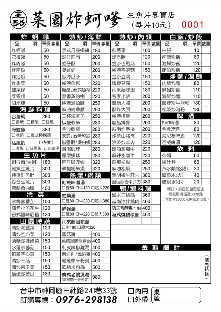 外觀超低調,腳踏車友的秘密基地,綜合生魚片每片不到10元~