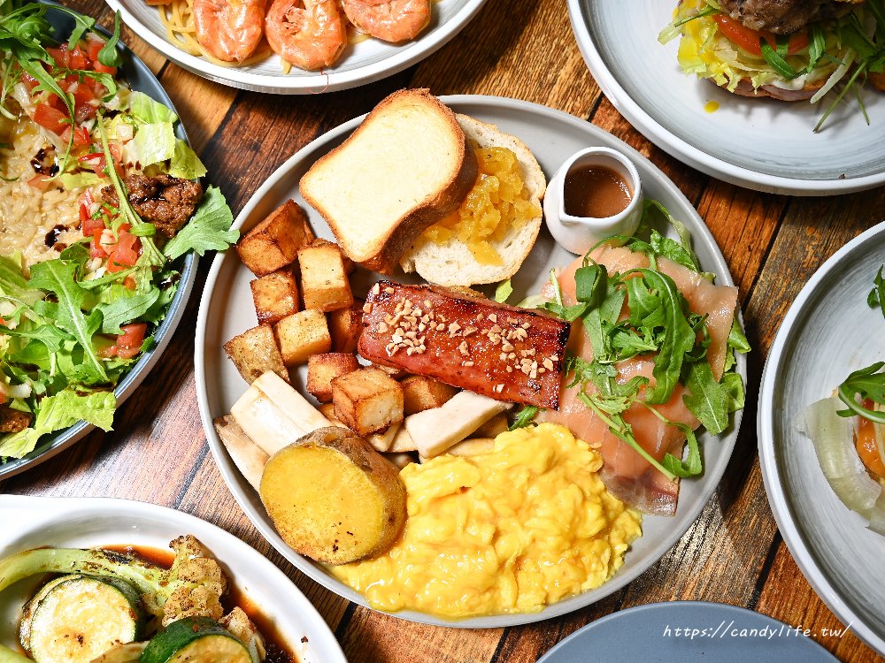 Proi Kitchen｜森林系澳式早午餐，餐點大份量，無服務費！台中少見早午餐飲料、咖啡無限暢飲～ - 糖糖's 享食生活