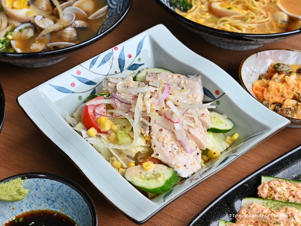 台中市大里區玥製麵所｜台中高CP值銅板拉麵，還有生魚片、丼飯、烏龍麵、沾麵等日式料理 - 糖糖's 享食生活