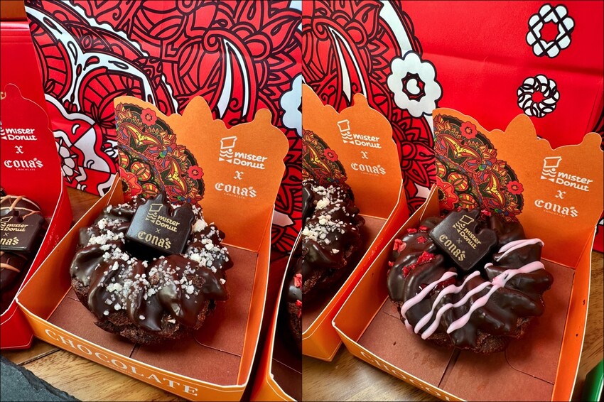 可可控衝了！Mister Donut×Cona’s新品開箱，中正區甜點新亮點。