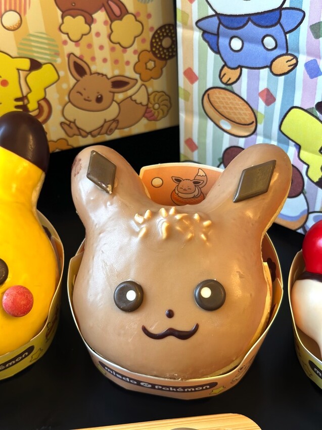 台北市中正區甜甜圈新選擇、Mister Donut寶可夢系列！