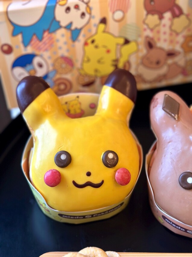 台北市中正區甜甜圈新選擇、Mister Donut寶可夢系列！