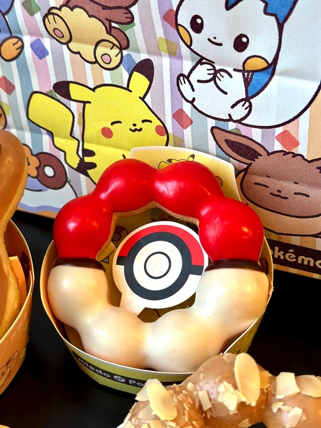 台北市中正區甜甜圈新選擇、Mister Donut寶可夢系列！