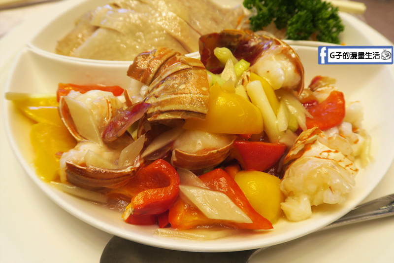 彭園台北館.婚宴試菜.喜宴菜色-龍蝦