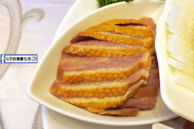 彭園台北館.婚宴試菜.喜宴菜色-錦繡大拼盤-燒鴨