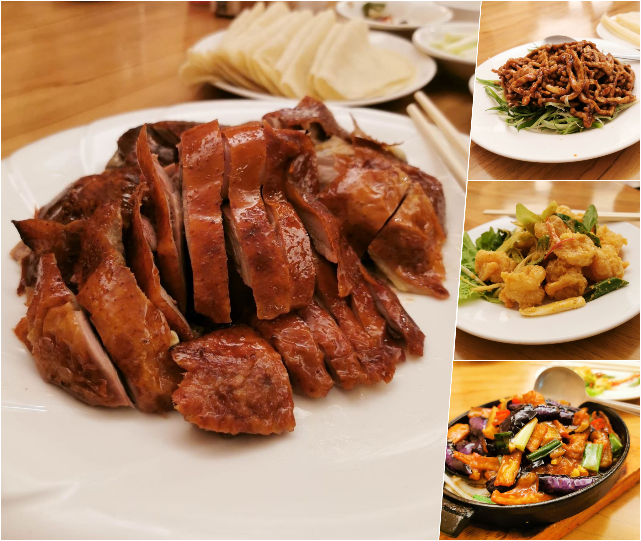 廣式燒鴨饗宴美味烤鴨細緻肥嫩,加點米其林等級港點只要99元