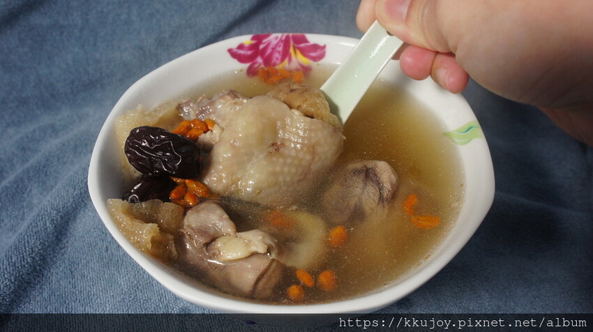 養身第一大品牌|郭老師冬季暖心煲湯|杏鮑菇糙米雞湯|竹笙枸杞