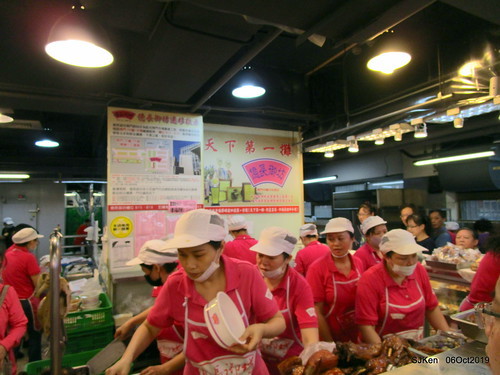 Record of the last day of 38 year-old history Nangmeng traditional food & clothes market , Taipei, Taiwan, SJKen, Oct 6, 2019