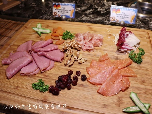 西華飯店B-one自助餐廳：台北吃到飽/德國美食節『西華飯店B-one』Buffet/柏克金鮮釀生啤無限暢飲/異國料理/捷運中山國中站