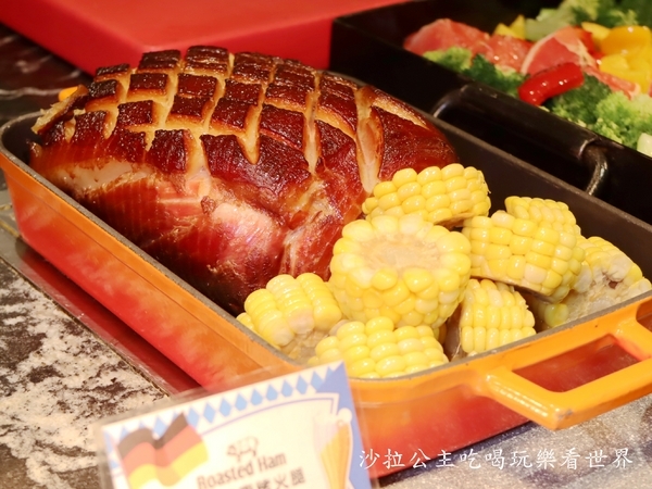 西華飯店B-one自助餐廳：台北吃到飽/德國美食節『西華飯店B-one』Buffet/柏克金鮮釀生啤無限暢飲/異國料理/捷運中山國中站