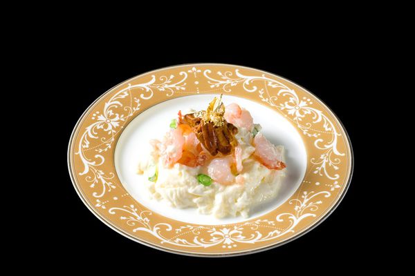 香格里拉台北遠東 香宮粵式星級饗宴-海膽鮮蝦炒鮮奶(單點).jpg