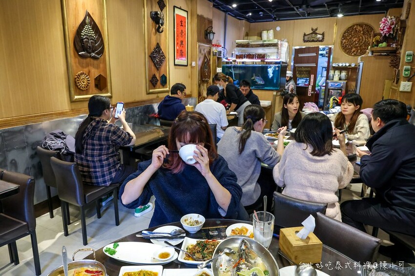 台北市大安區【臨江街夜市美食】銀泰小館，台北泰式料理餐廳推薦