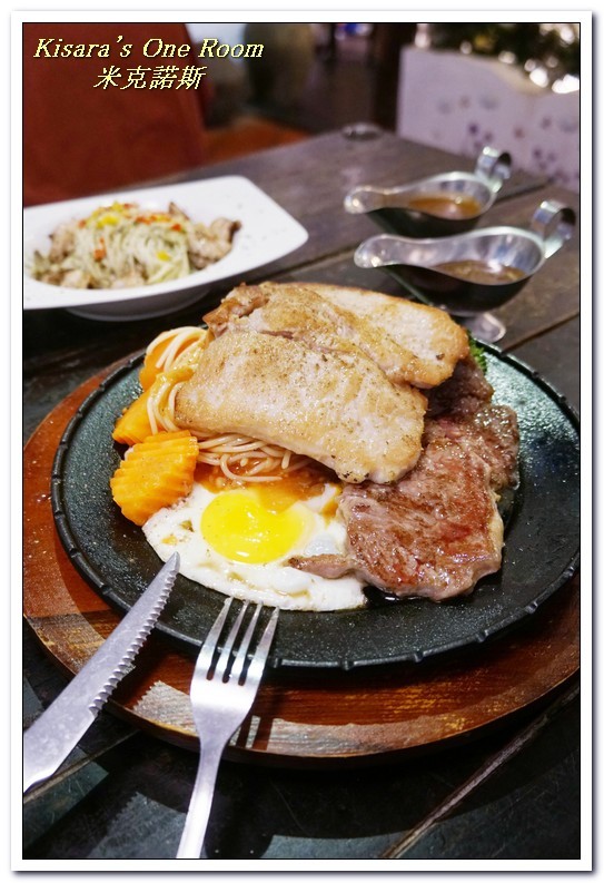 米克諾斯：師大厚切牛排．學生最愛高CP自助吧排餐希臘風情餐廳──米克諾斯