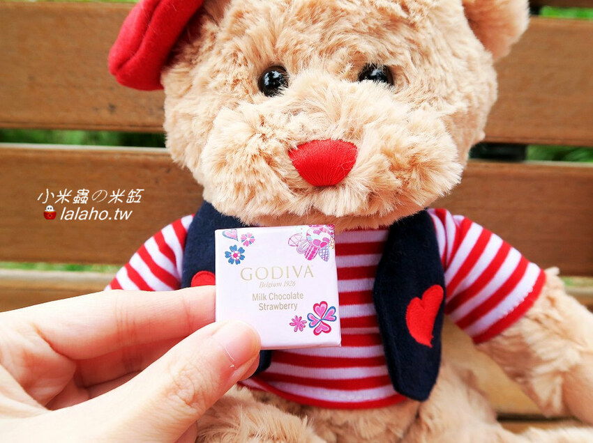 GODIVA限量「情人節小熊連5顆裝巧克力禮盒」