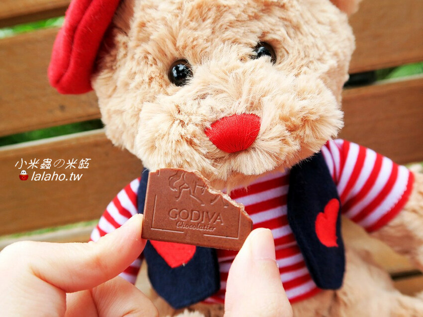 GODIVA限量「情人節小熊連5顆裝巧克力禮盒」