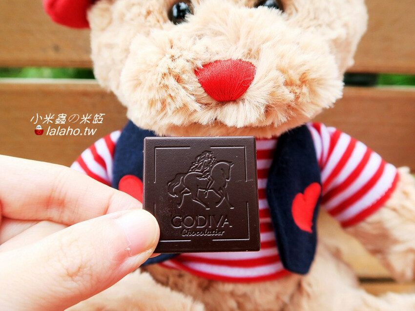 GODIVA限量「情人節小熊連5顆裝巧克力禮盒」