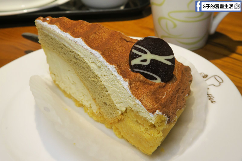 丹堤咖啡X G子的漫畫生活.提拉米蘇套餐搭咖啡