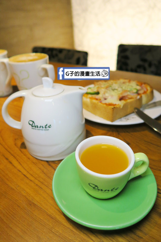 丹堤咖啡X G子的漫畫生活.熱水果茶