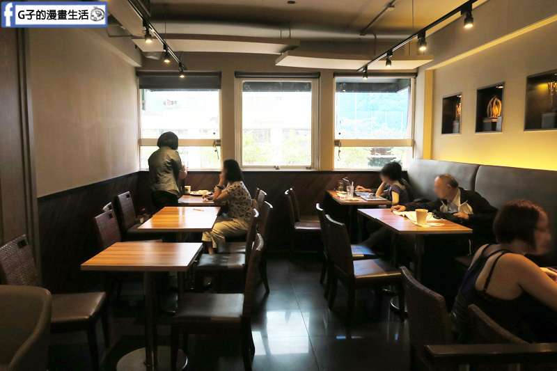 丹堤咖啡X G子的漫畫生活.下午茶咖啡甜點.大安站,環境1.2樓