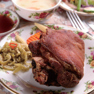 窩客島推薦→美國豬腳風味套餐專賣店