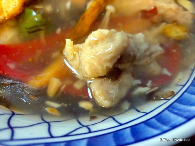 「北投魷魚焿芝山店」(Beitou squid noodle store), Taipei, Taiwan, SJKen, Mar 7, 2022.