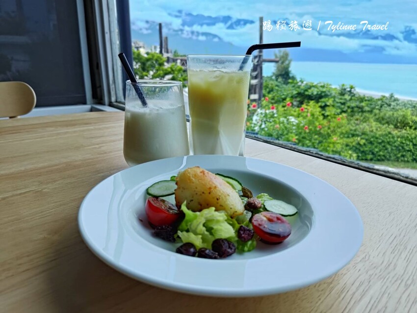 花蓮縣新城鄉【花蓮美食】原野牧場,七星潭海景咖啡廳 | 新鮮羊奶飲品、精緻異國料理 | 寵物友善餐廳 | 花蓮新城鄉美食推薦