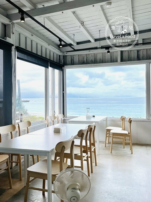 180度視野，蔚藍海水，太平洋最美的一扇窗｜原野牧場海景咖啡廳