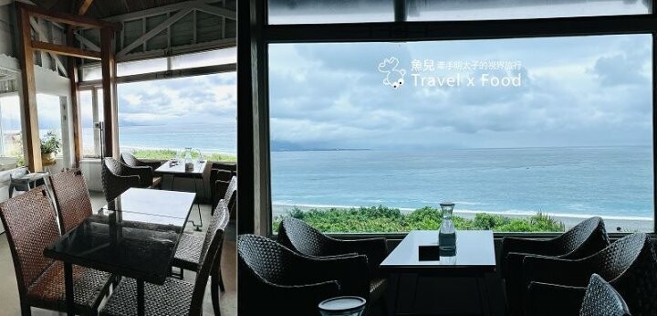 180度視野，蔚藍海水，太平洋最美的一扇窗｜原野牧場海景咖啡廳