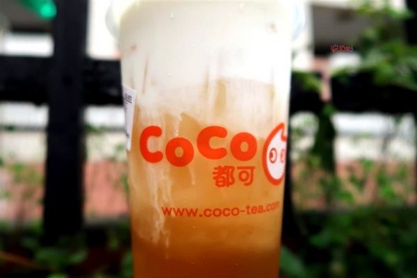 coco都可(新莊中平店)：COCO法式奶霜 法國鐵塔牌鮮奶油 文青漸層飲料打卡 奶霜綠茶/奶霜草莓果肉/奶霜咖啡買一送一~
