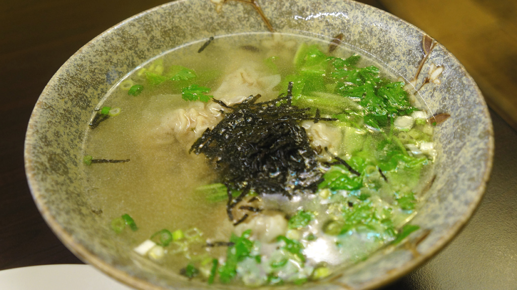 鮮蝦餛飩湯