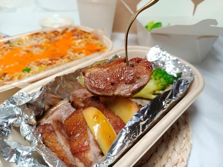 (板橋鐵板燒)王品集團王品瘋美食全面外帶滿599元折100元-夏慕尼新香榭鐵板燒來店自取外帶/UBER eats外帶優惠,在家用餐也可以享有儀式感 @Nancy將的生活筆計本