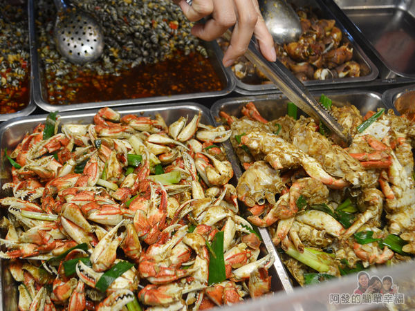 板橋宋家08-蟹肉與蟹腳