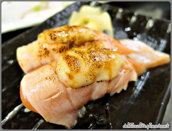 鮭魚肚握壽司一貫60 鮭魚肚握壽司一貫60