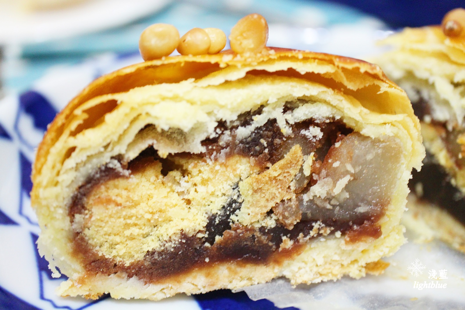 [ 永和美食 ] 淺藍 × 王師父月餅～金月娘、抹茶酥、松子酥，沒預訂就吃不到的排隊名店月餅