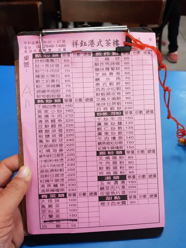 99693.jpg - 【中和.南勢角】華新街美食推薦。祥鈺超平價港式茶樓。推蒸排骨+虎皮捲+馬蹄條+甘蔗蝦