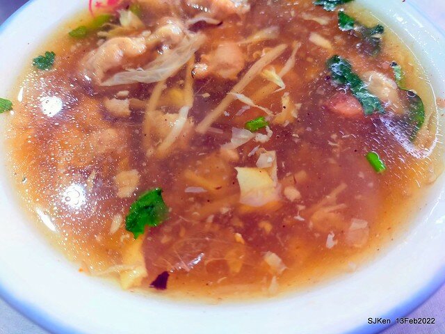 (中和美食)「大胖肉羹」(Pork Thick Soup & fried rice-flour noodles), Taipei, Taiwan, SJKen, Feb 13, 2022.