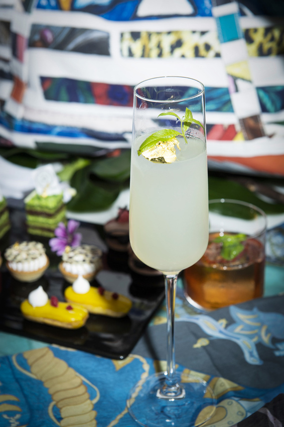 香格里拉台北遠東國際大飯店馬可波羅酒廊期間限定 《啟程Journey to 100 Prints》期間限定飲品 Art Angel