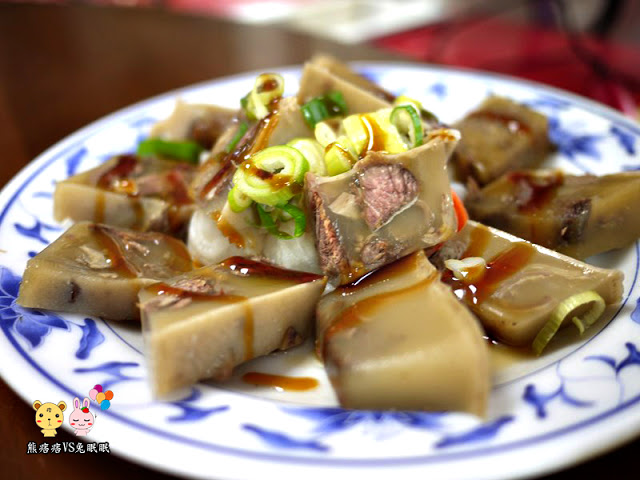 【金門高坑牛肉麵】水晶凍肉與什錦拼盤