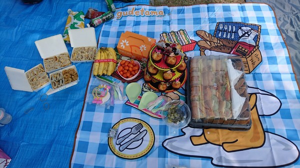 高雄市市立美術館：高雄市立美術館~寬闊的大草原~豐盛餐點~小孩盡情奔跑~第一次的假掰野餐趣~大成功！！