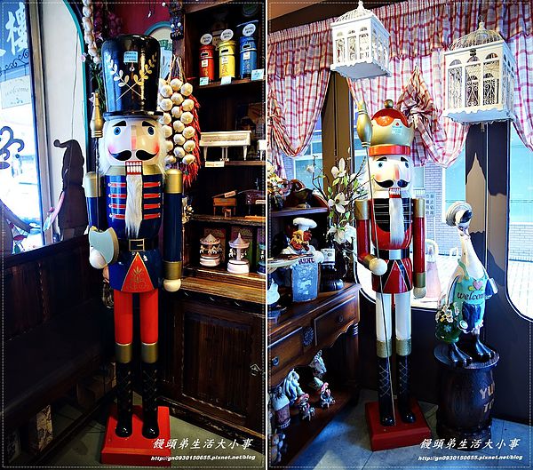 亞米小鎮(三重店)：【食記/新北市】異國鄉村風格~來與胡桃鉗約會吧♪♪亞米小鎮♪♪